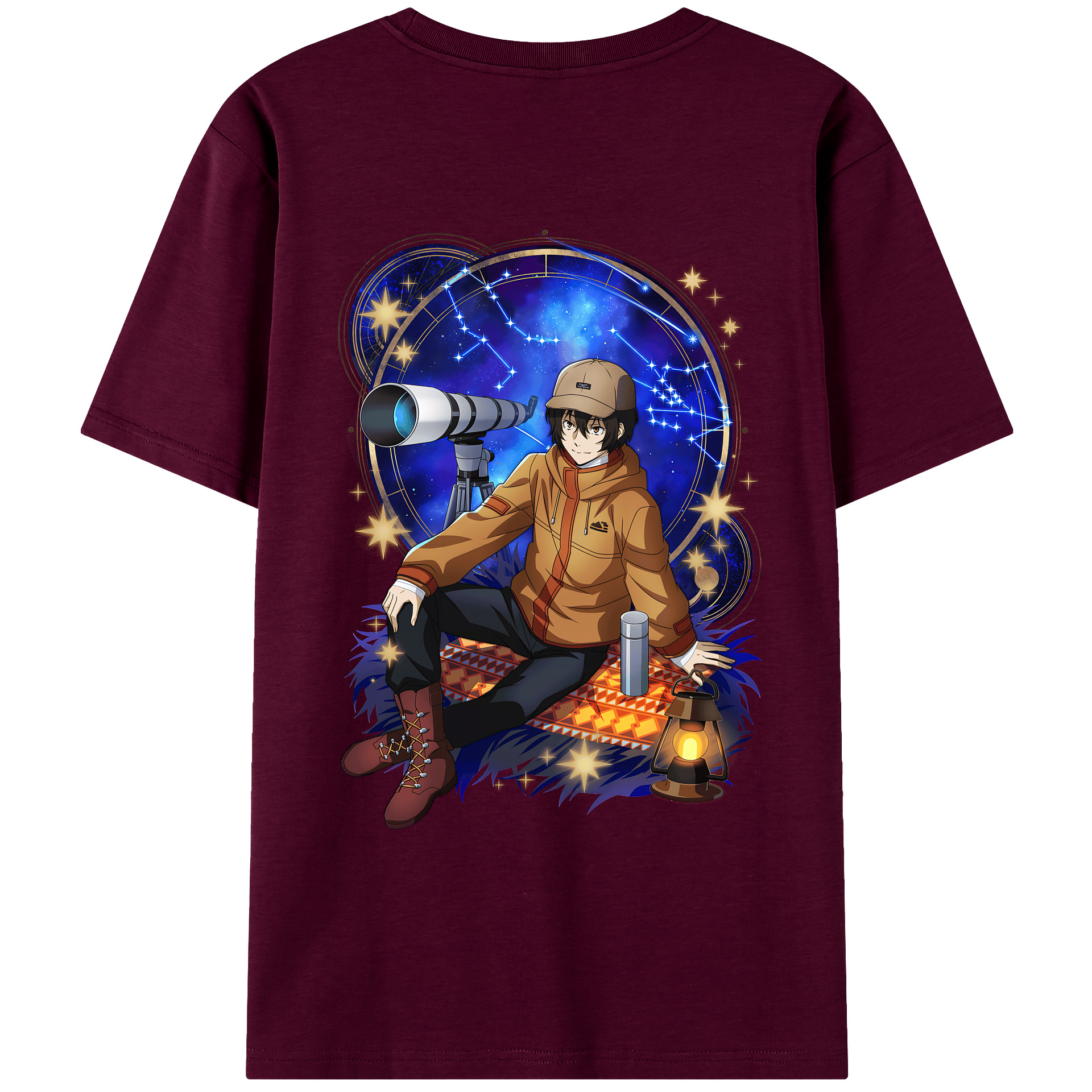 （画像用） 文豪ストレイドッグス Bungo Stray Dogs レディース半袖Tシャツ(バックプリント)